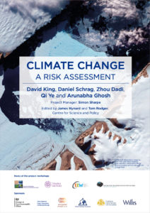 Climate Change: A Risk Assessment.